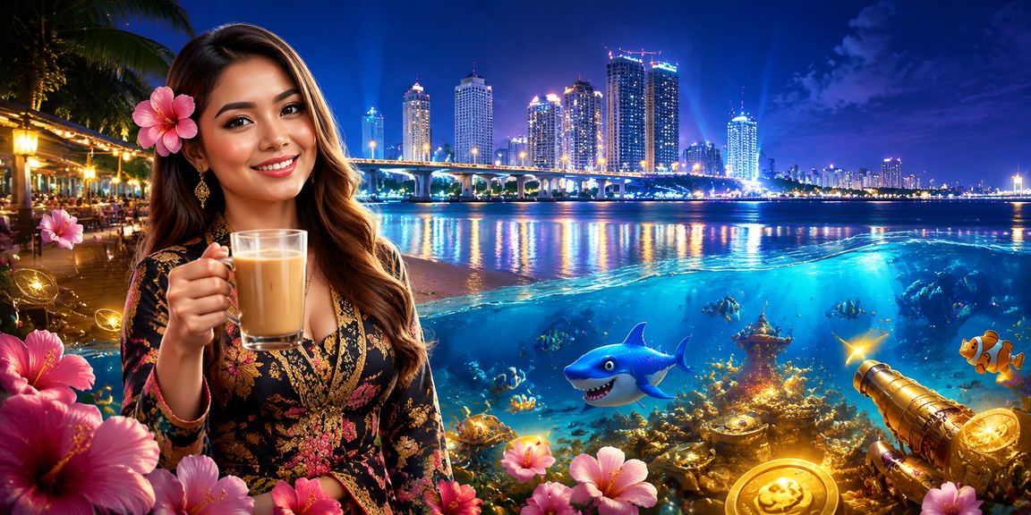 Pemain dari Johor menikmati permainan tembak ikan dalam suasana tempatan yang meriah